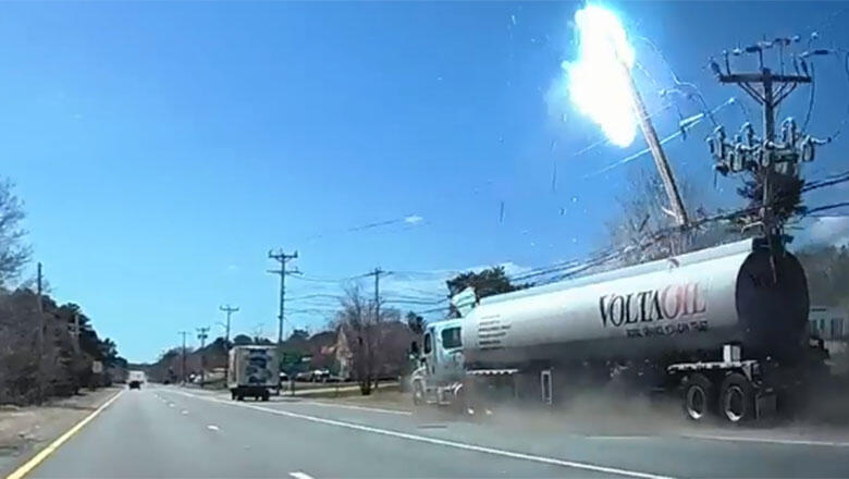 Massachusetts Police Release Video of Gas Tanker Crash - Thumbnail Image
