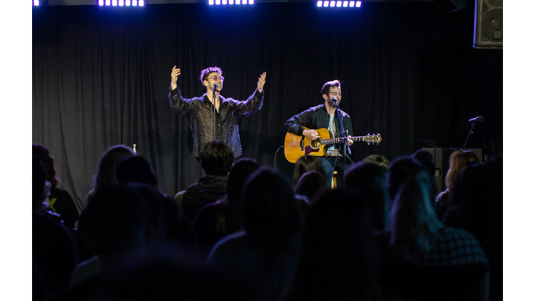 MAX in MYfm's AT&T Sound Studio