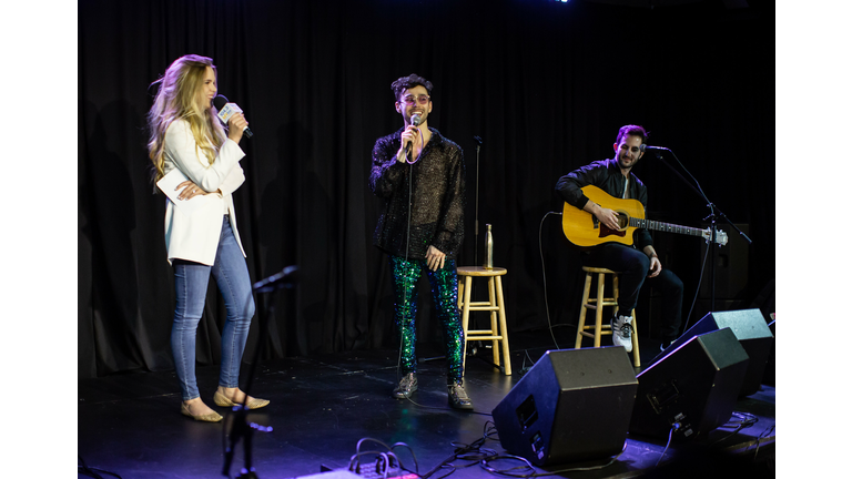 MAX in MYfm's AT&T Sound Studio