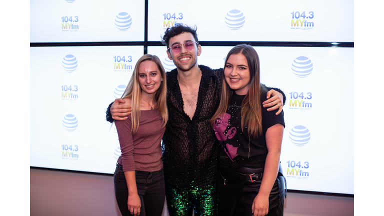 MAX in MYfm's AT&T Sound Studio