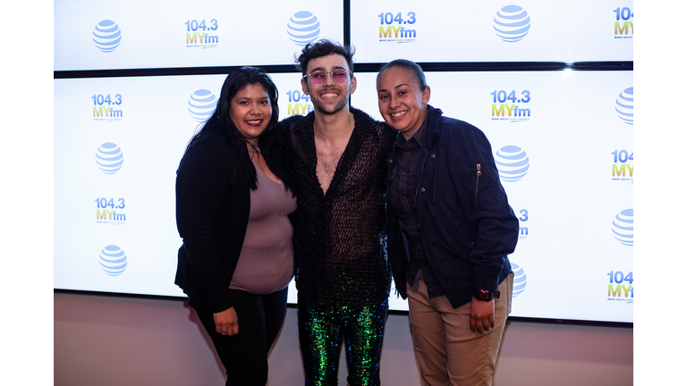 MAX in MYfm's AT&T Sound Studio