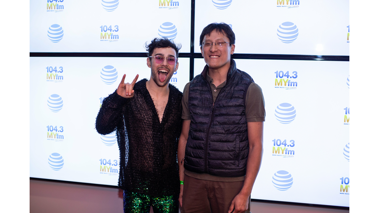 MAX in MYfm's AT&T Sound Studio