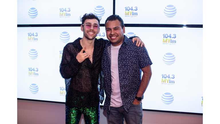 MAX in MYfm's AT&T Sound Studio