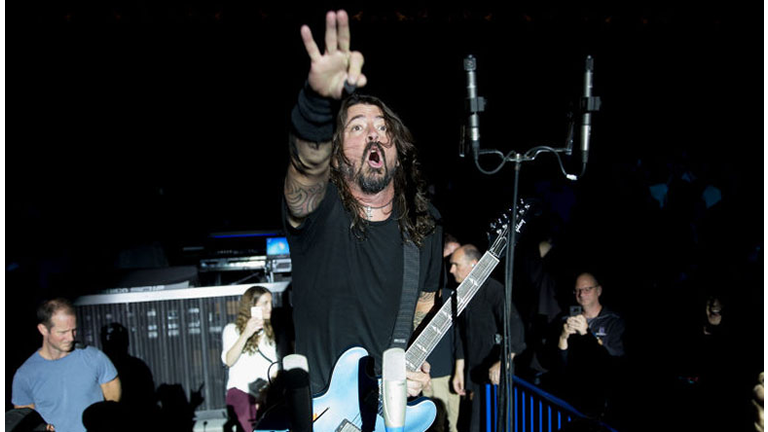 Two Foo Fighters Fans Got Married at a Concert