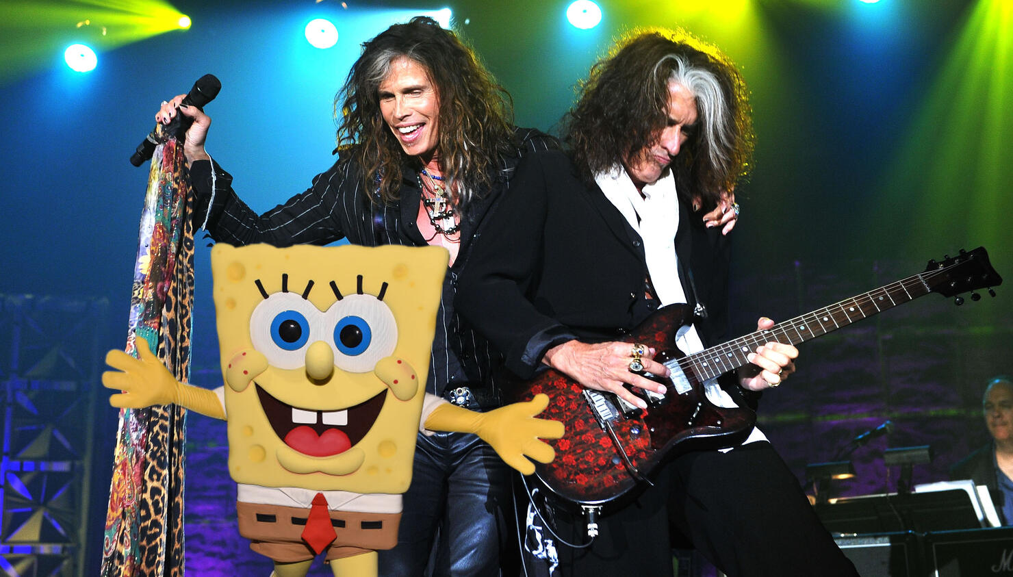 Steven Tyler, Joe Perry Get Tony Nomination for 'SpongeBob' Musical