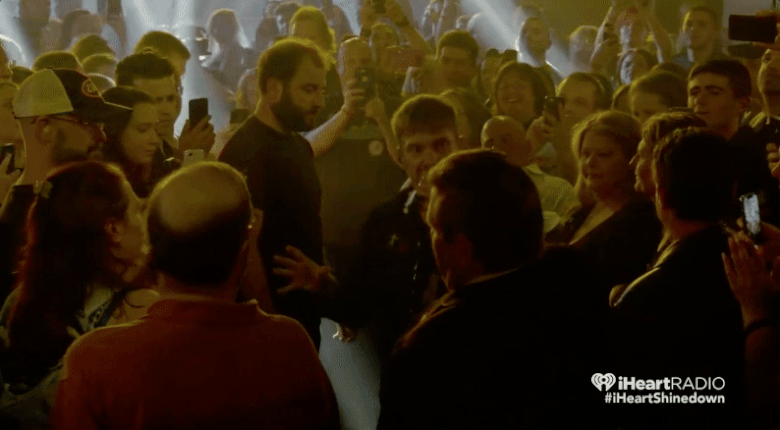 Shinedown performs live during their iHeartRadio Album Release Party