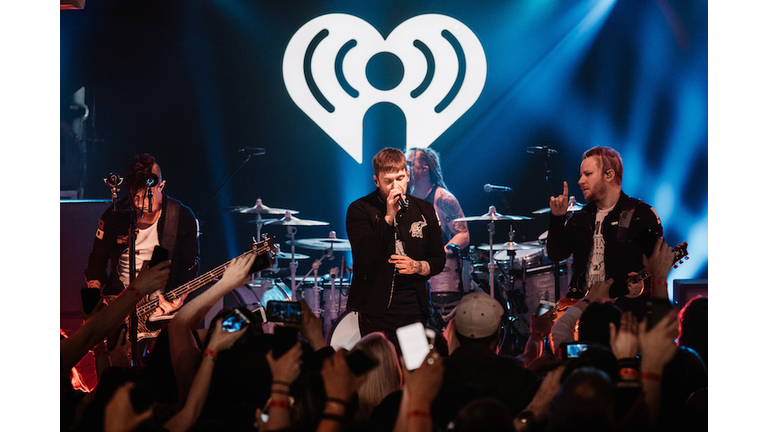 Shinedown performs live during iHeartRadio Album Release Party