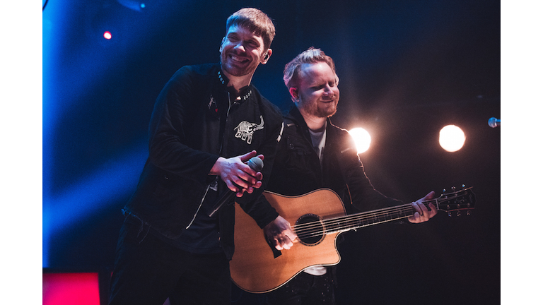 Shinedown performs live during iHeartRadio Album Release Party
