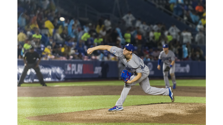 Walker Buehler In Mexico Series Game Against The Padres 