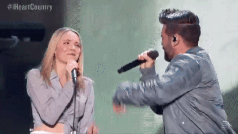 Dan + Shay surprise iHeartCountry crowd with Danielle Bradbery