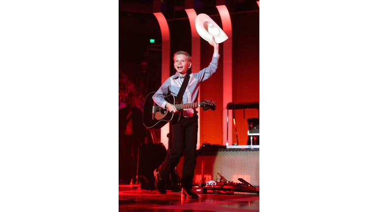 Mason Ramsey performs during the iHeartCountry Festival