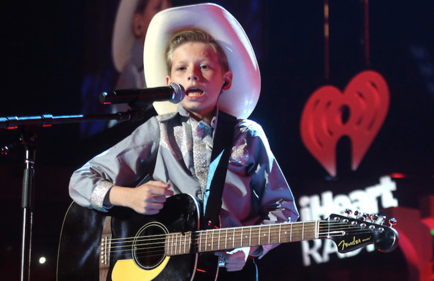 Mason Ramsey performs during the iHeartCountry Festival