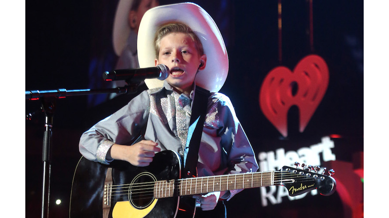 Mason Ramsey performs during the iHeartCountry Festival