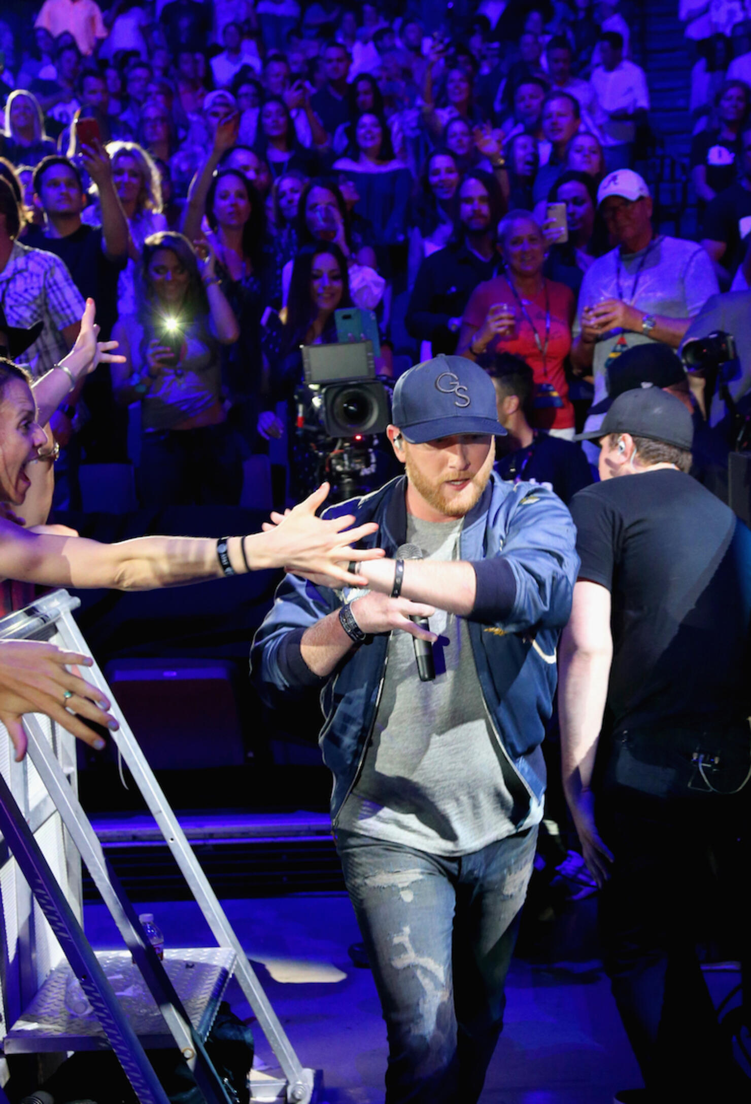 Cole Swindell performs during the 2018 iHeartCountry Festival