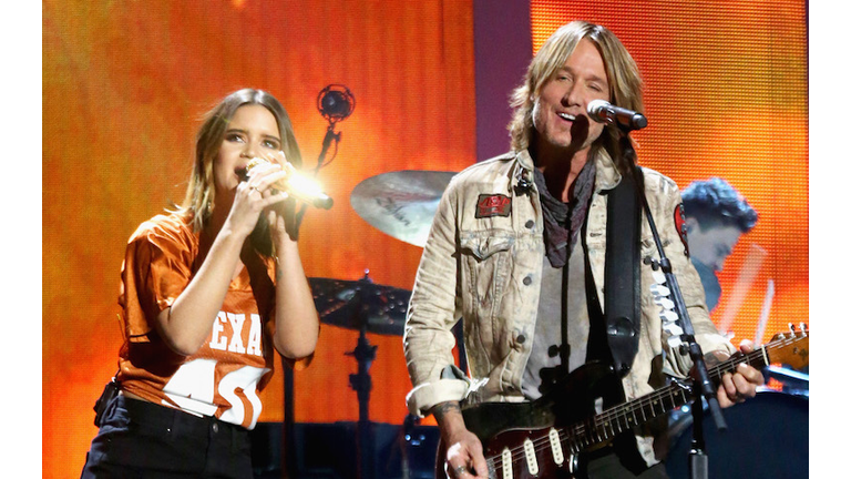 Maren Morris & Keith Urban perform live at the iHeartCountry Festival