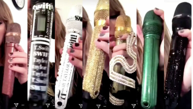 Taylor Swift Mics