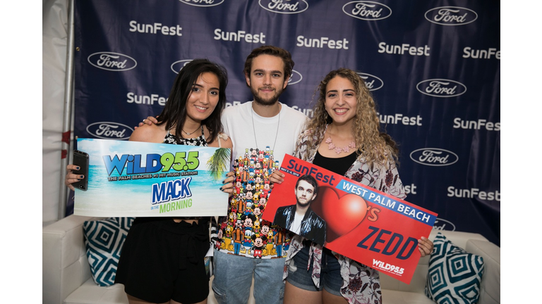 Zedd Meet & Greet - SunFest 2018