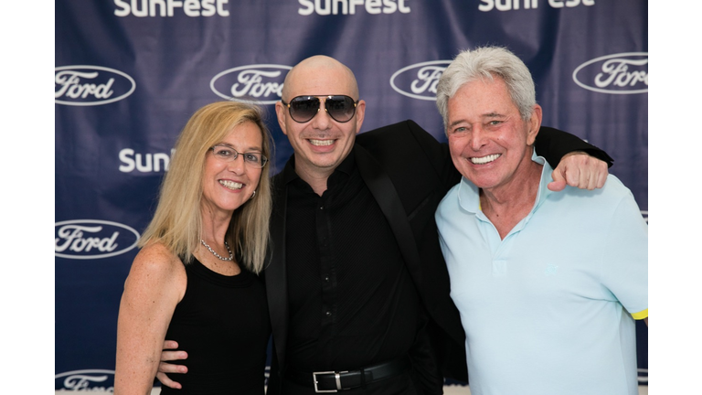 Pitbull Meet & Greet - SunFest 2018