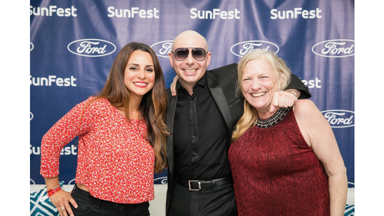 Pitbull Meet & Greet - SunFest 2018