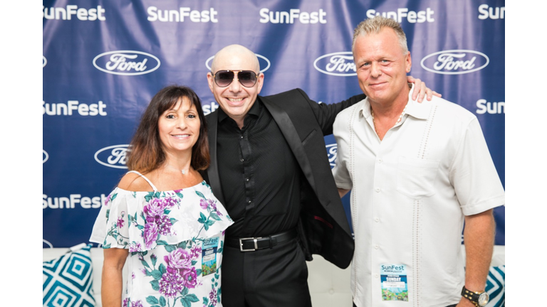 Pitbull Meet & Greet - SunFest 2018