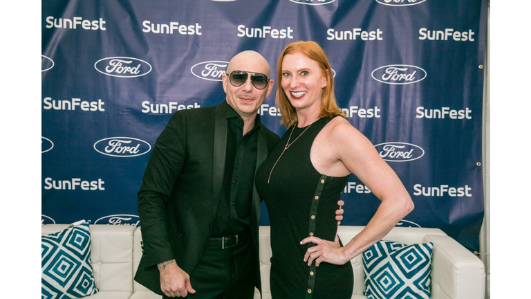 Pitbull Meet & Greet - SunFest 2018