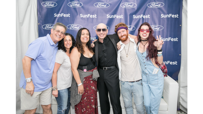 Pitbull Meet & Greet - SunFest 2018