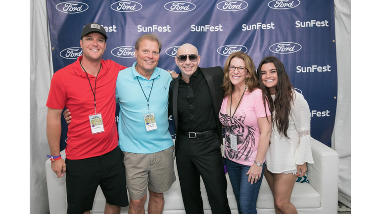 Pitbull Meet & Greet - SunFest 2018