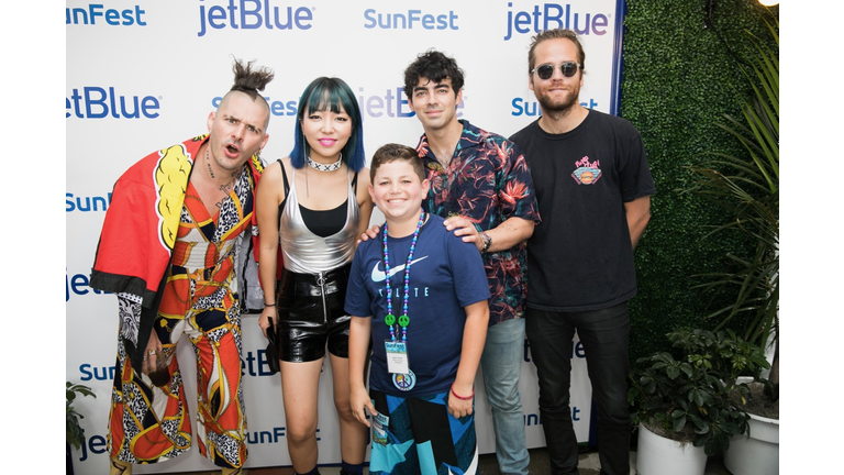 DNCE Meet & Greet - SunFest 2018