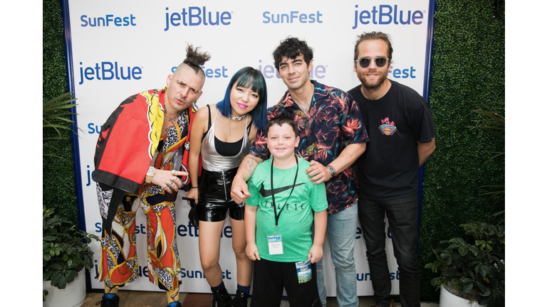 DNCE Meet & Greet - SunFest 2018