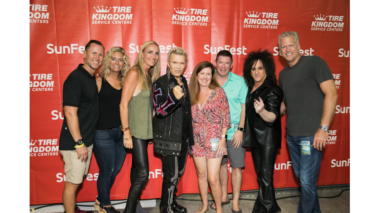 Billy Idol Meet & Greet - SunFest 2018