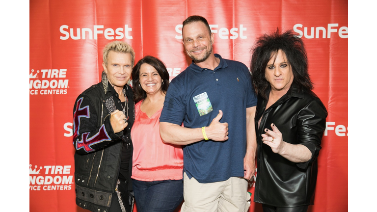 Billy Idol Meet & Greet - SunFest 2018
