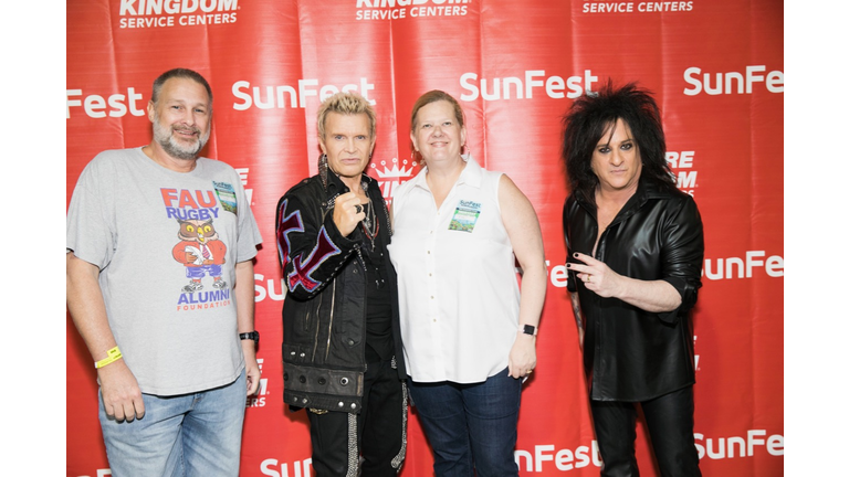 Billy Idol Meet & Greet - SunFest 2018