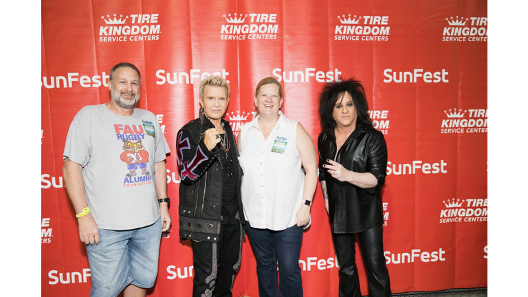Billy Idol Meet & Greet - SunFest 2018