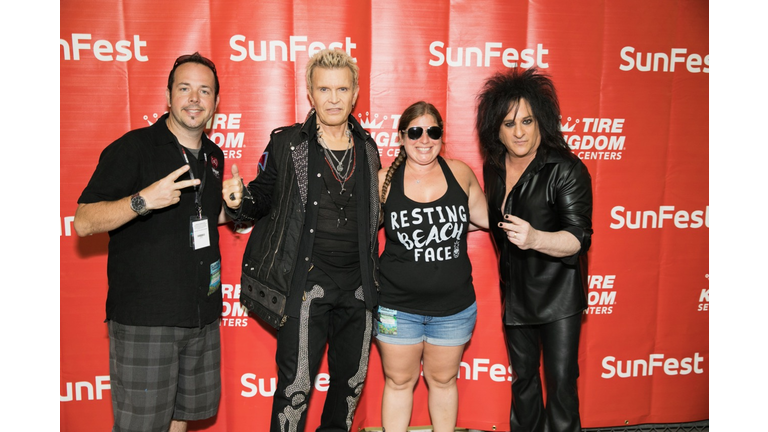 Billy Idol Meet & Greet - SunFest 2018
