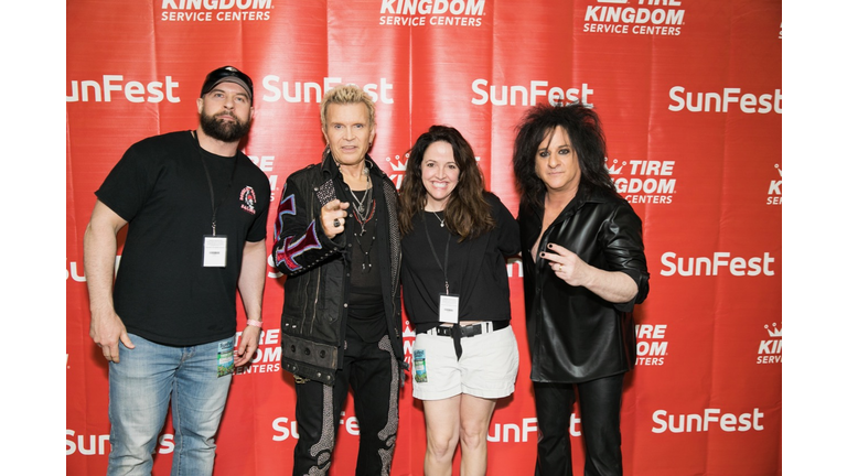 Billy Idol Meet & Greet - SunFest 2018