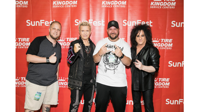 Billy Idol Meet & Greet - SunFest 2018