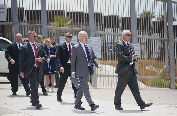 Attorney General Jeff Sessions at Border Field Park