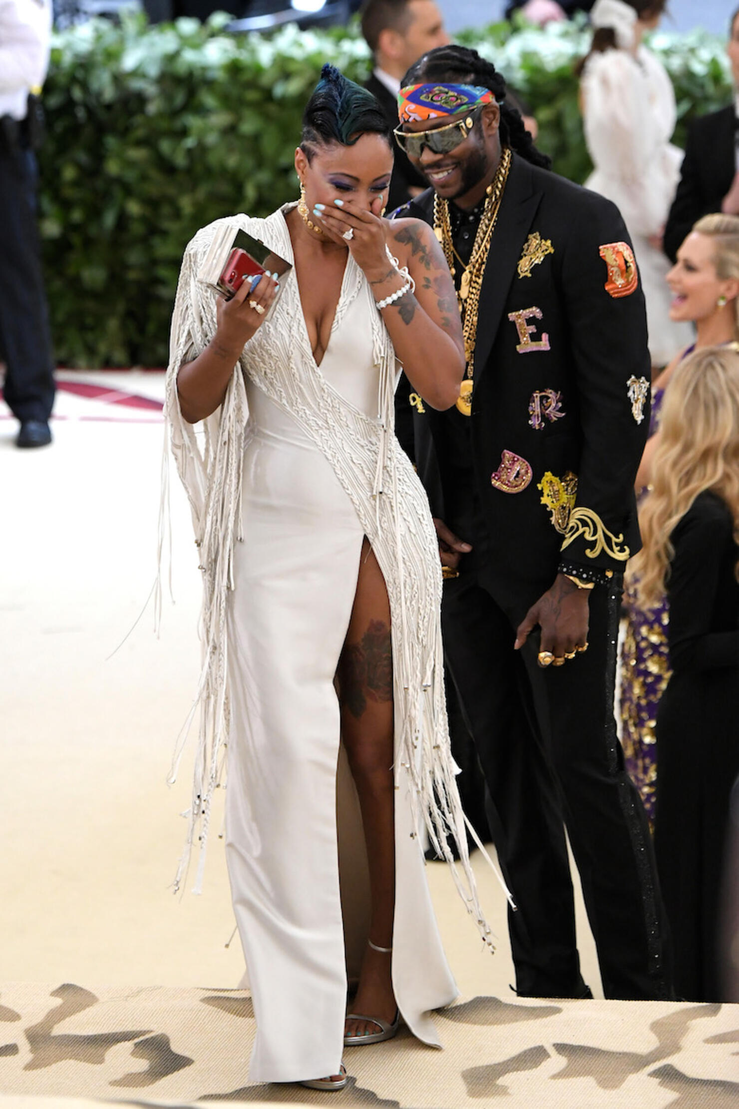 2 Chainz Gets engaged to longtime girlfriend Kesha Ward at the Met Gala