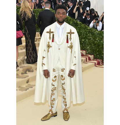 Met Gala - Getty Images - Chadwick Boseman