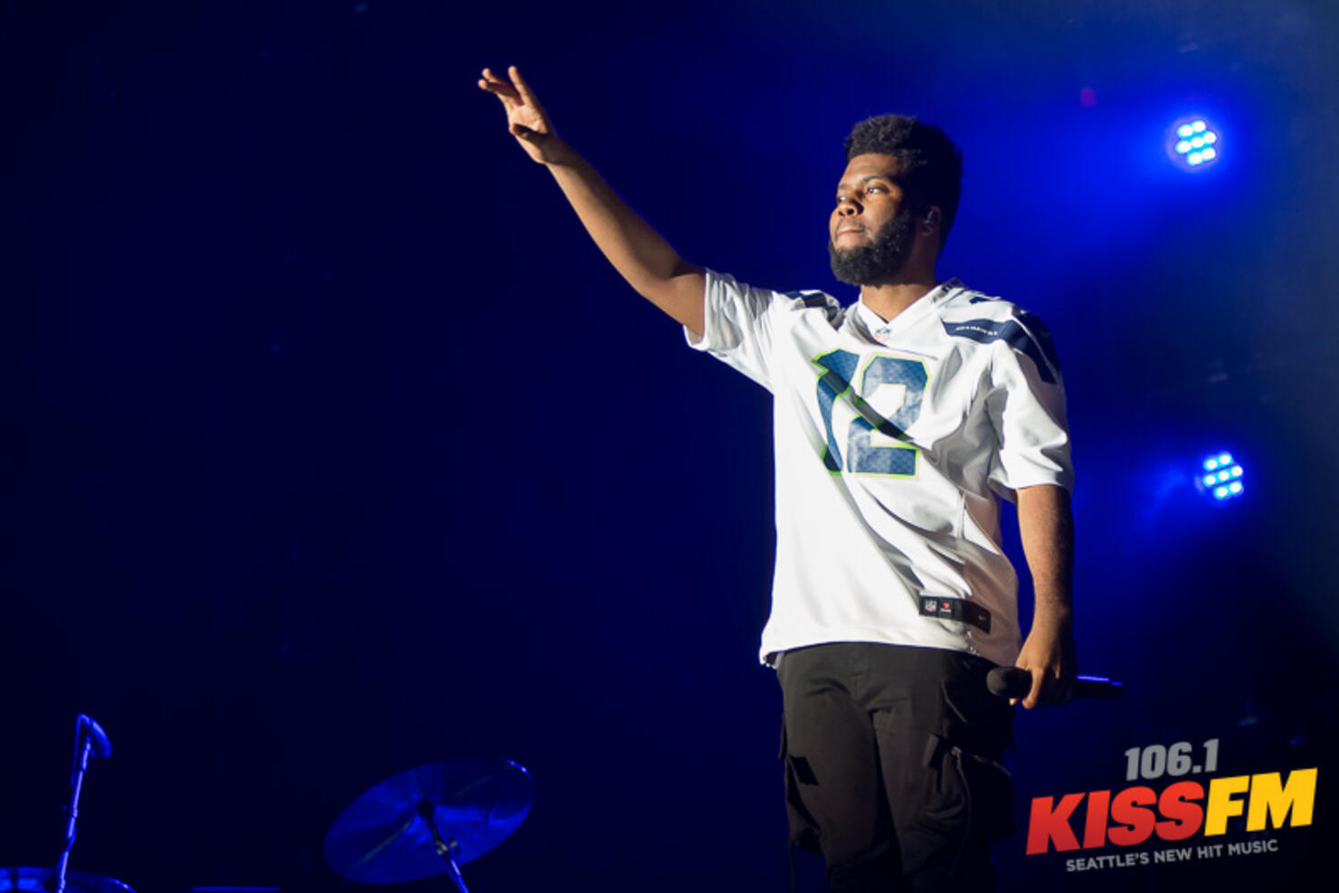 Khalid in Seattle for The Roxy Tour at WaMu Theater with PRETTYMUCH