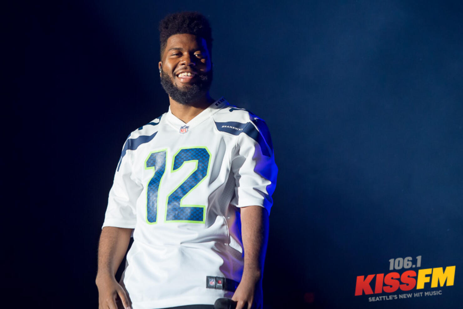 Khalid in Seattle for The Roxy Tour at WaMu Theater with PRETTYMUCH