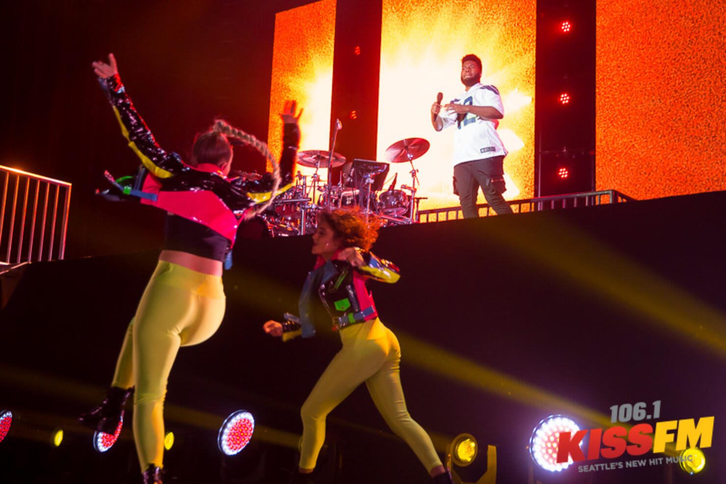 Khalid in Seattle for The Roxy Tour at WaMu Theater with PRETTYMUCH