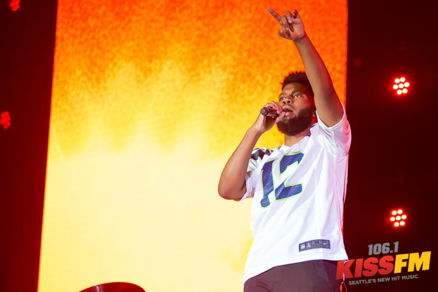 Khalid in Seattle for The Roxy Tour at WaMu Theater with PRETTYMUCH