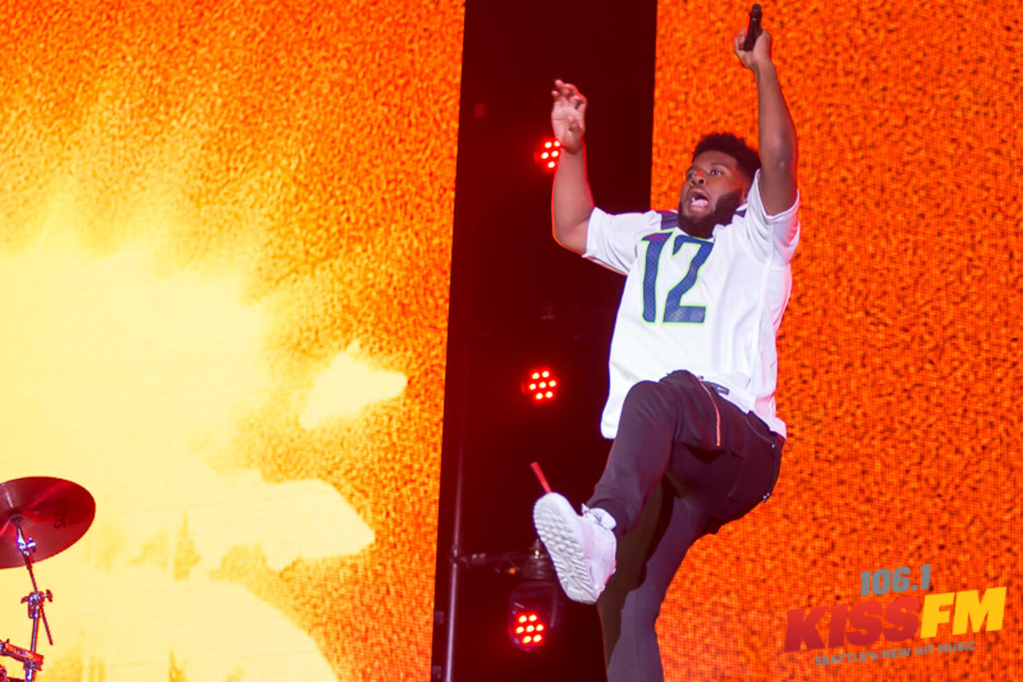 Khalid in Seattle for The Roxy Tour at WaMu Theater with PRETTYMUCH