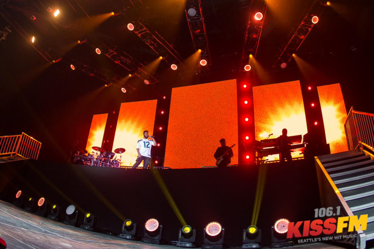 Khalid in Seattle for The Roxy Tour at WaMu Theater with PRETTYMUCH