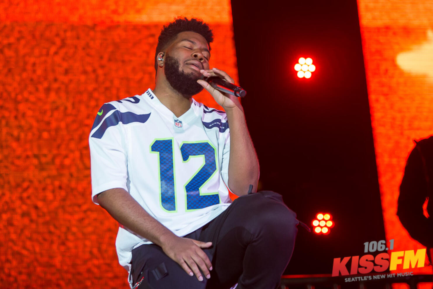 Khalid in Seattle for The Roxy Tour at WaMu Theater with PRETTYMUCH