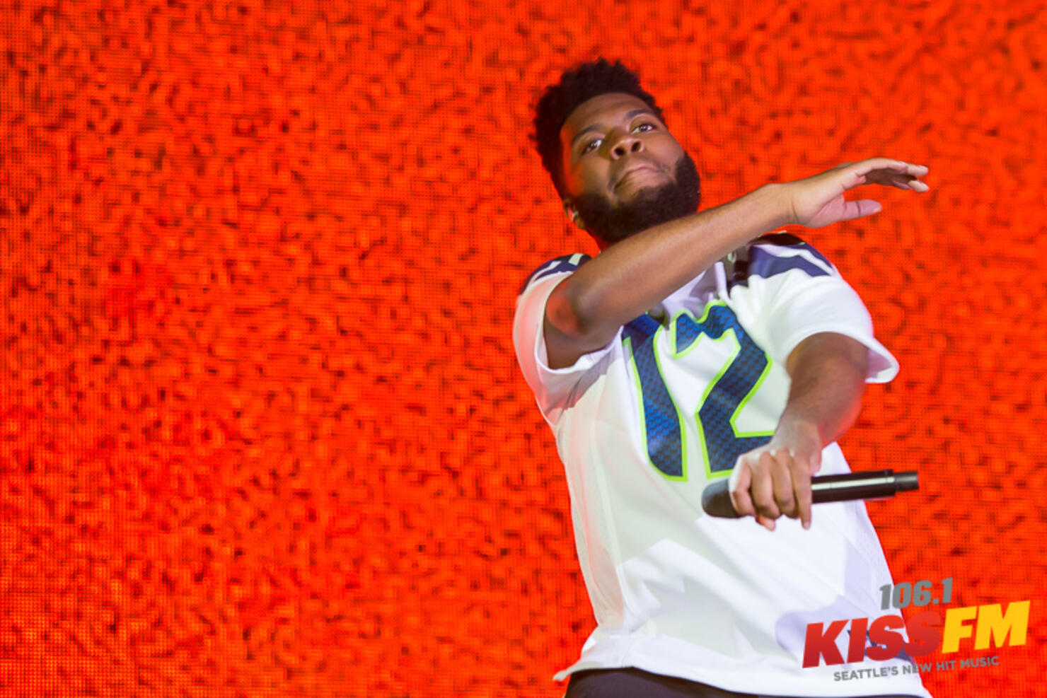 Khalid in Seattle for The Roxy Tour at WaMu Theater with PRETTYMUCH