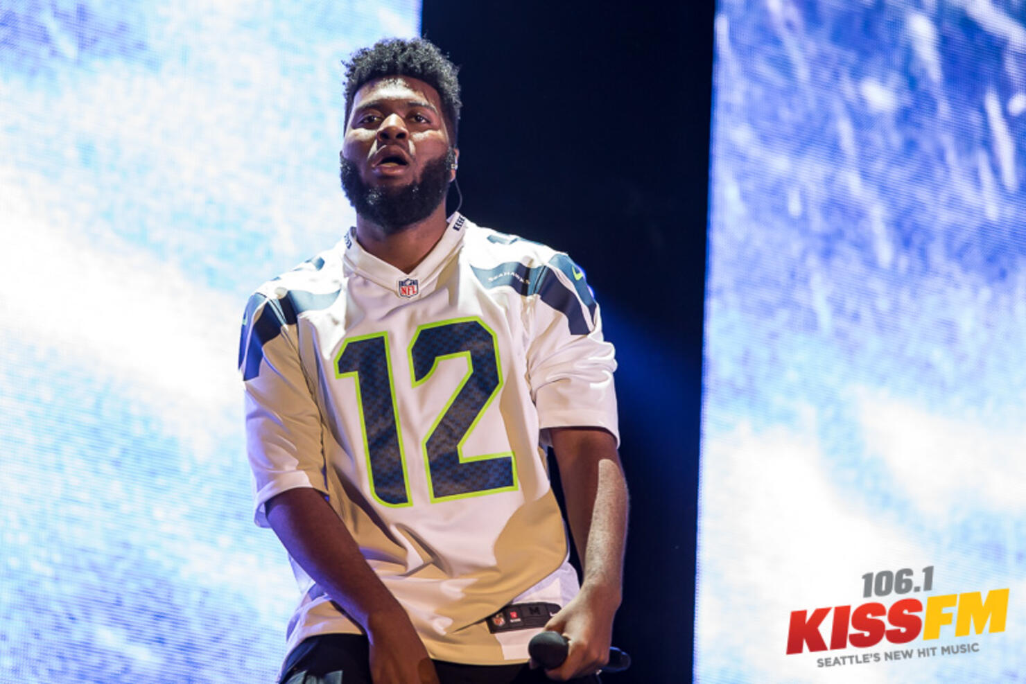 Khalid in Seattle for The Roxy Tour at WaMu Theater with PRETTYMUCH