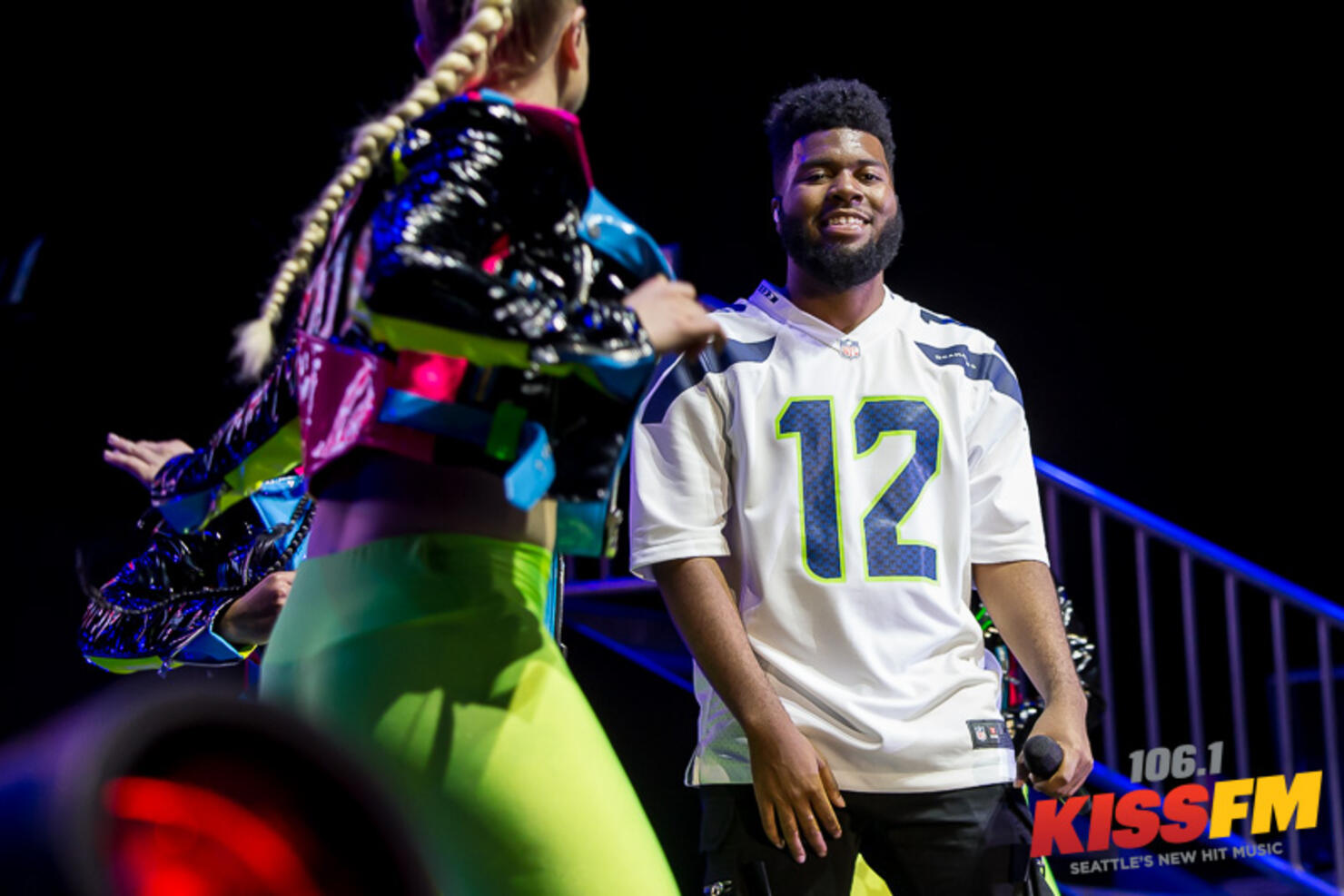 Khalid in Seattle for The Roxy Tour at WaMu Theater with PRETTYMUCH