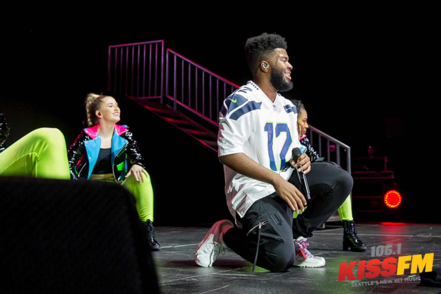 Khalid in Seattle for The Roxy Tour at WaMu Theater with PRETTYMUCH